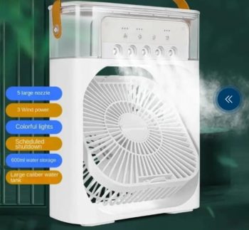Portable air conditioner fan