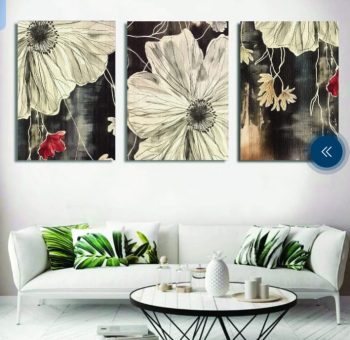 Set Of 3 Wall Art Wooden Phototile Frames For Wall Decor
