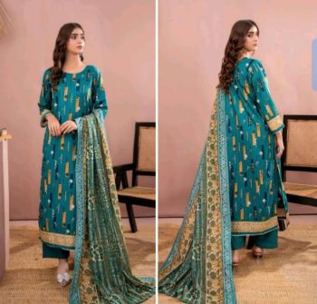 3 Piece unstitched Suit Zesh Summaer Lawn Collection 2025
