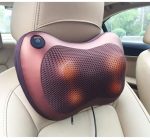 Car Head Massage Pillow – Electric Neck & Shoulder Massager with Heat & Vibration