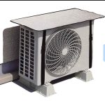 Ac Outdoor Unit Protector Heat Insulation Sunlight Shade Protector From Dust With Adjustable Buckle Rain Cover Air Conditioner